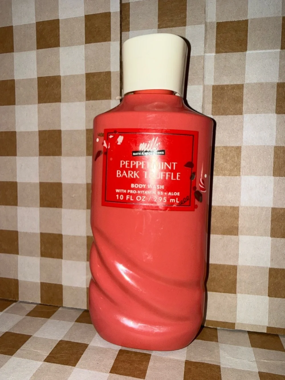Milk Bath & Body Works Peppermint Bark Truffle Set - Red